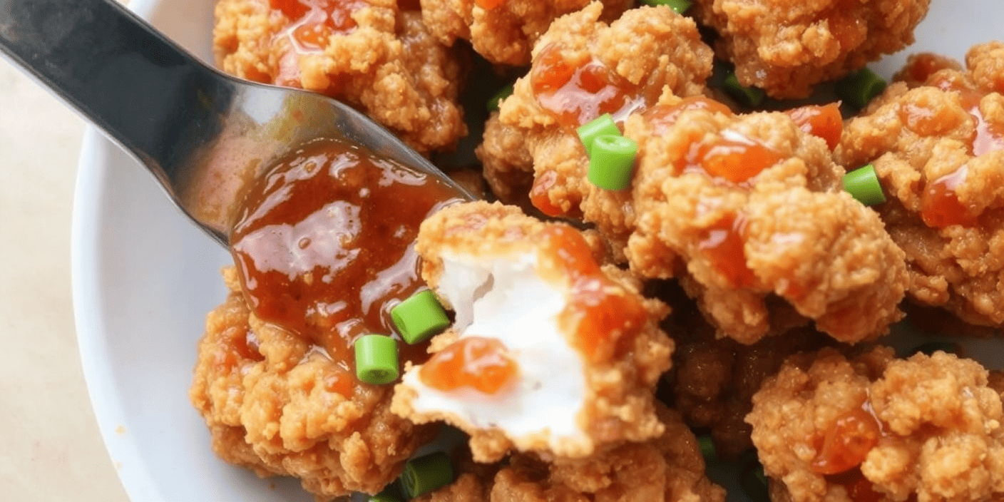 Spicy garlic fried chicken